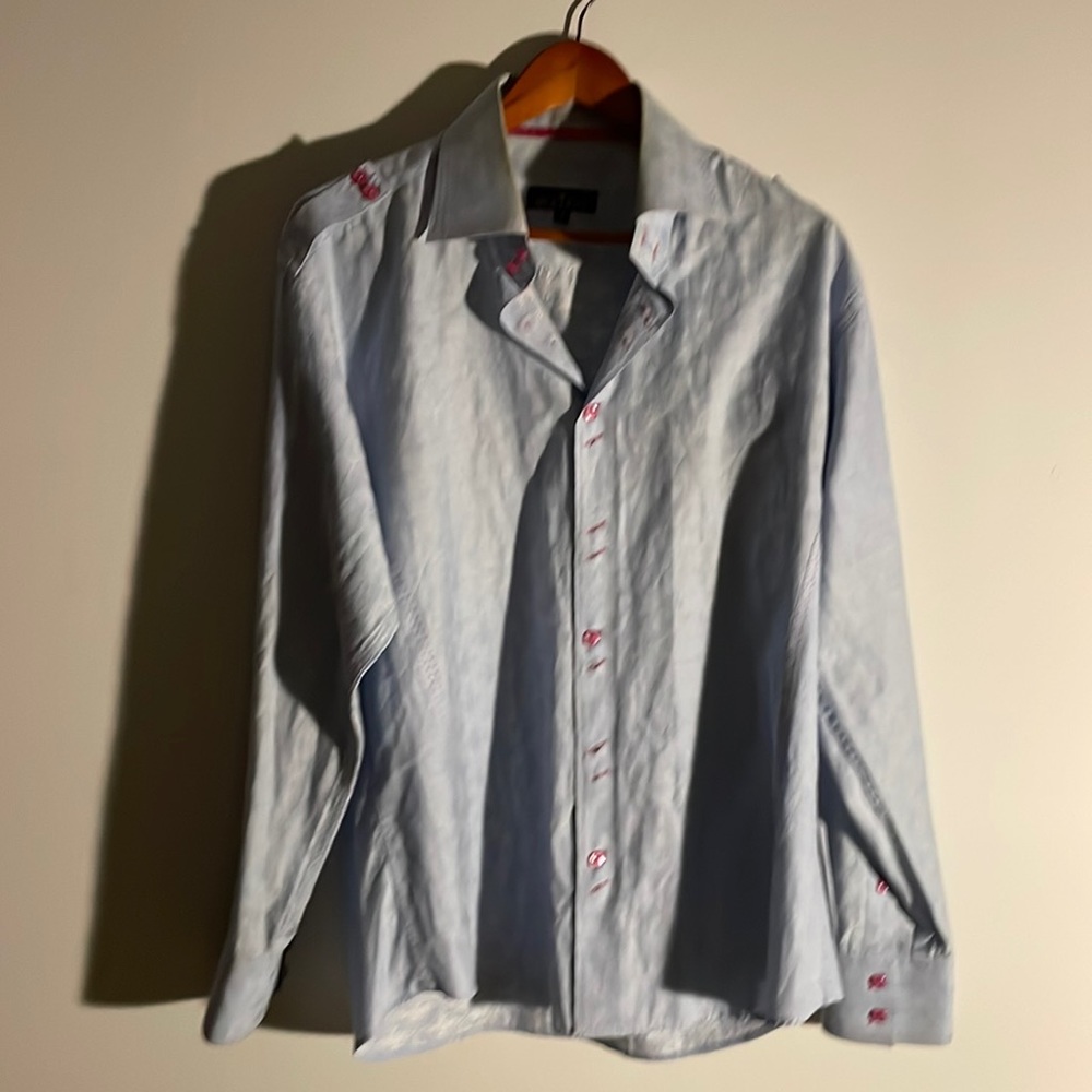 Bertigo long sleeve button up size 5 fits like a l-xl